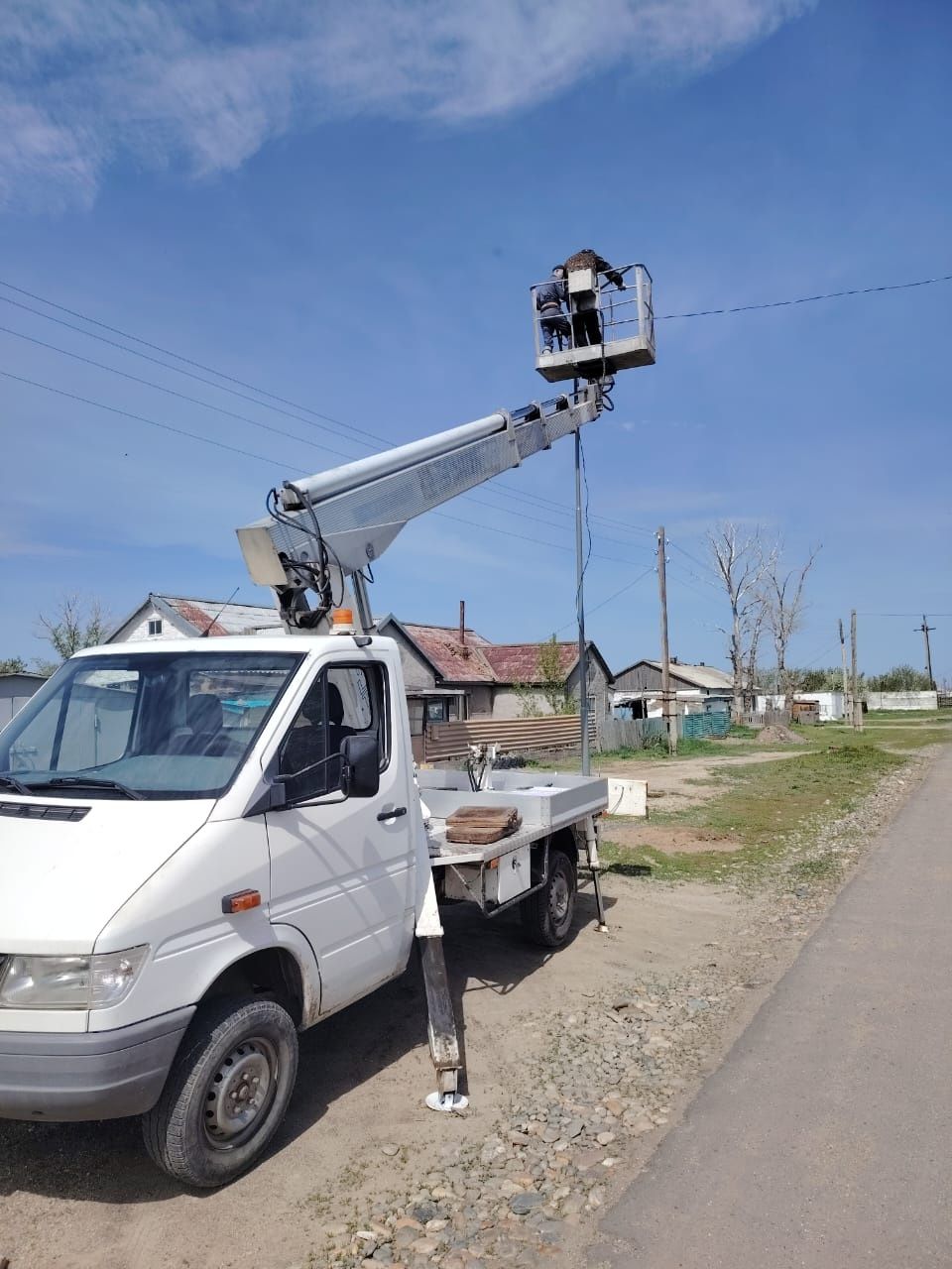 Услуги автовышки