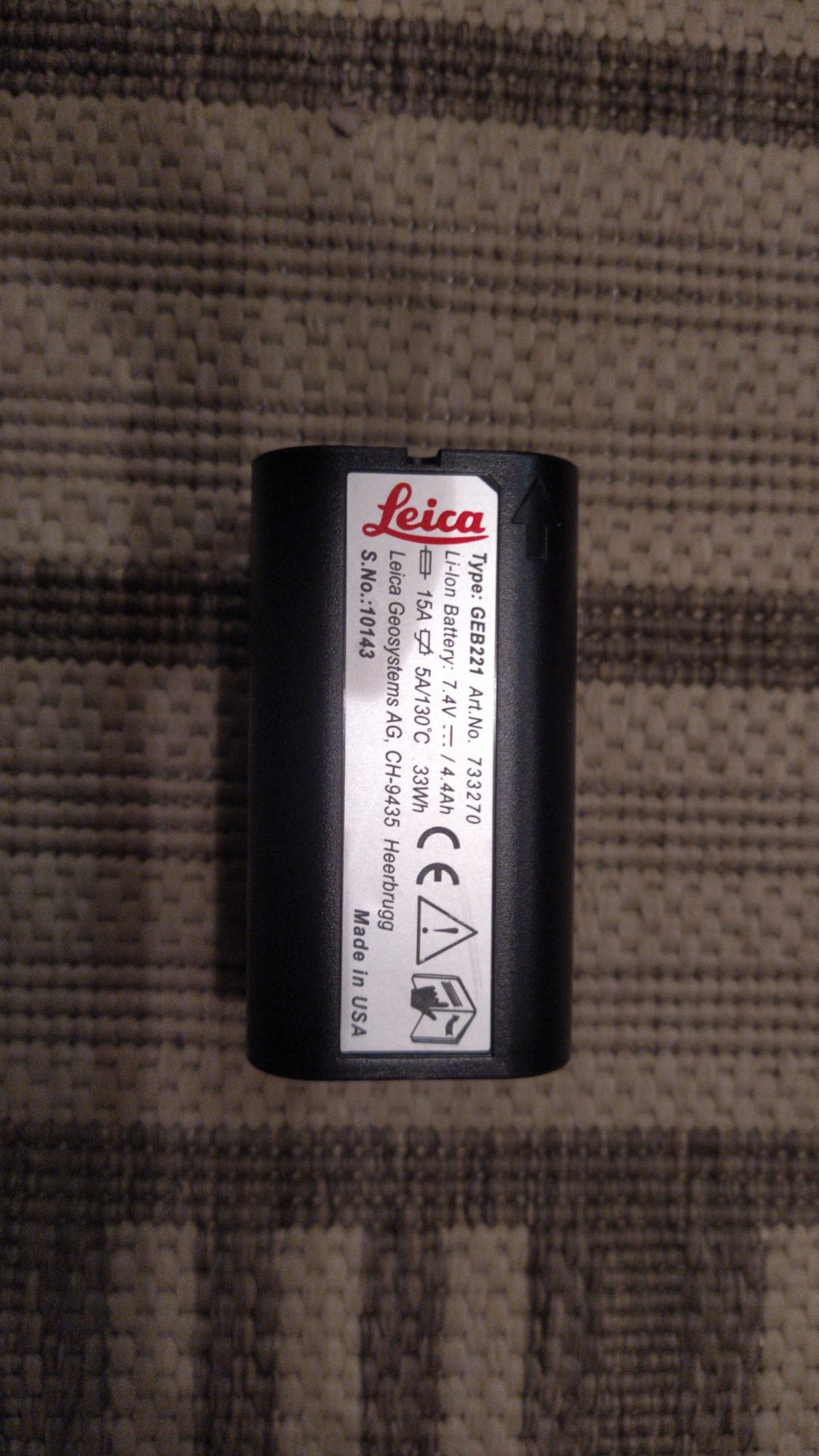 Leica geb 121 221 аккумулятор