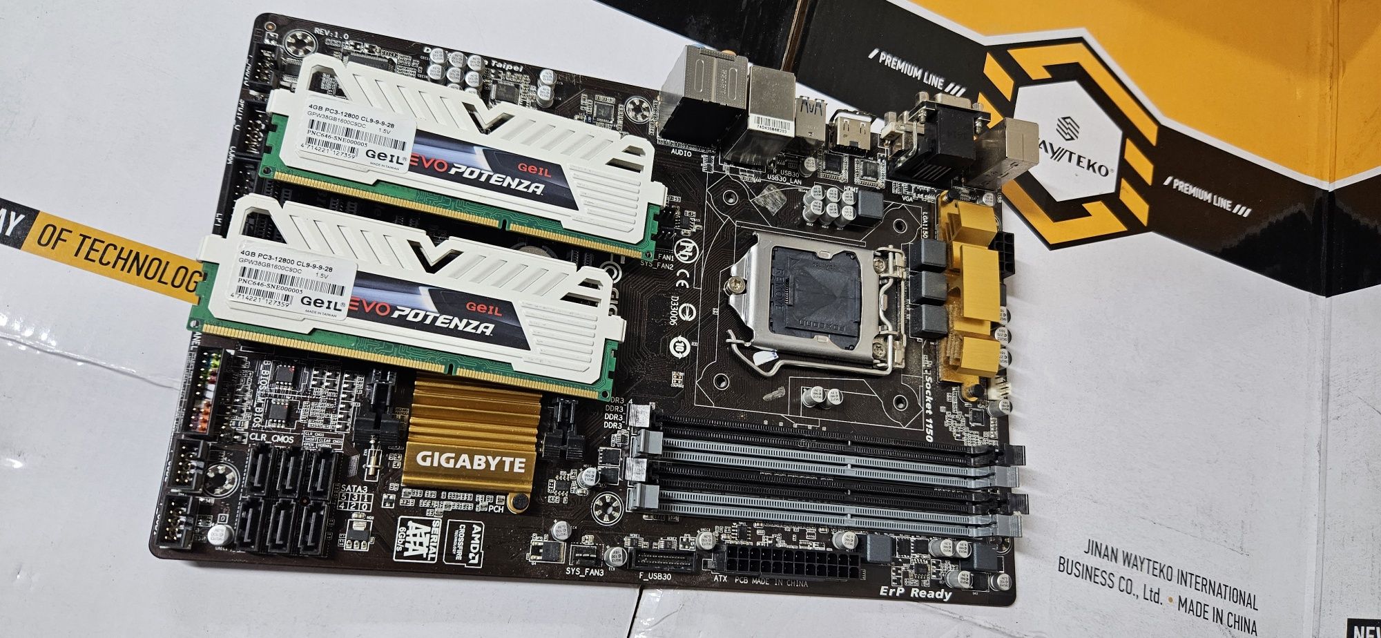 Материнская плата gigabyte lga1150