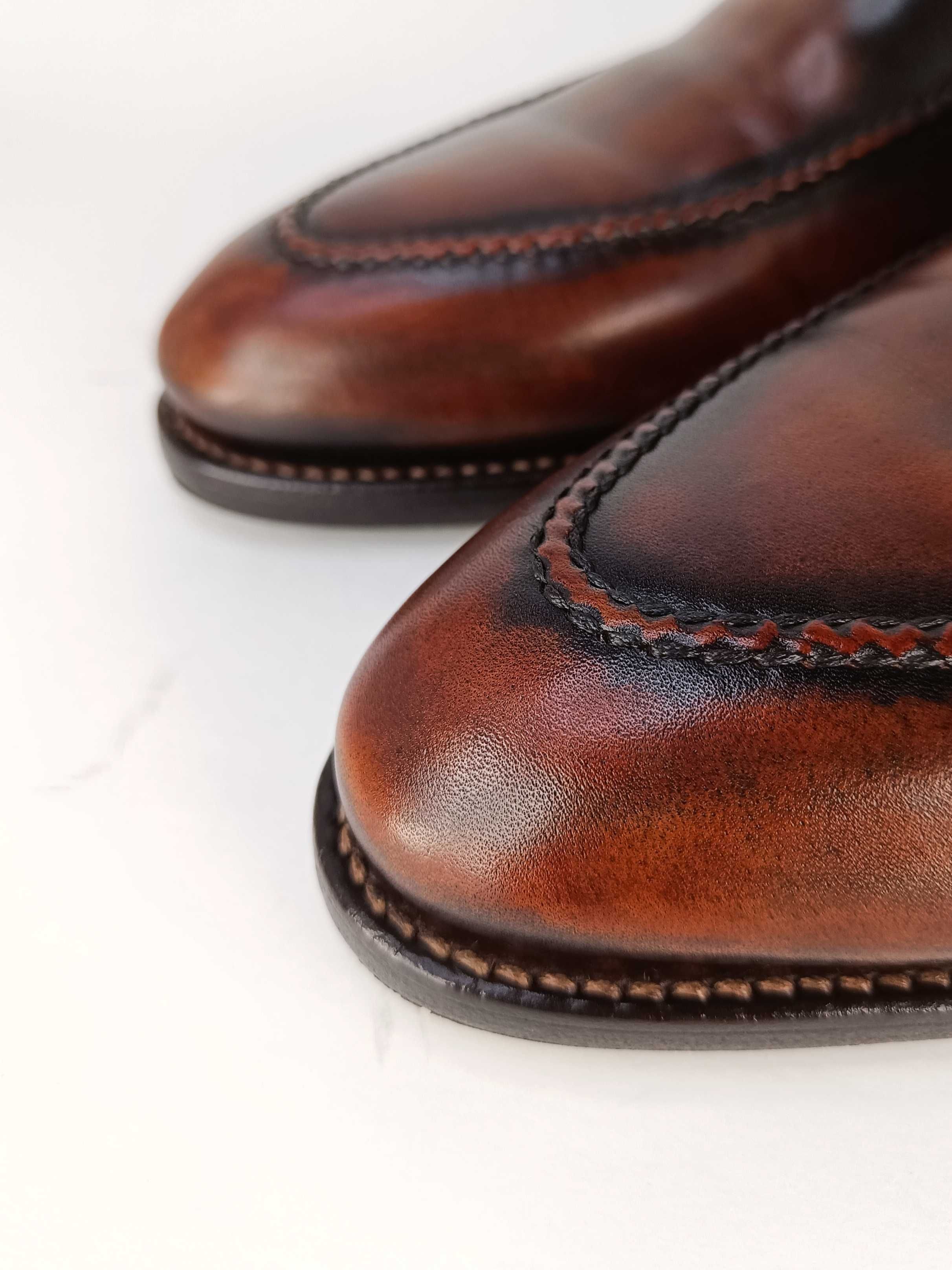 Оригинал Bontoni 43. Мужские туфли дерби + колодки