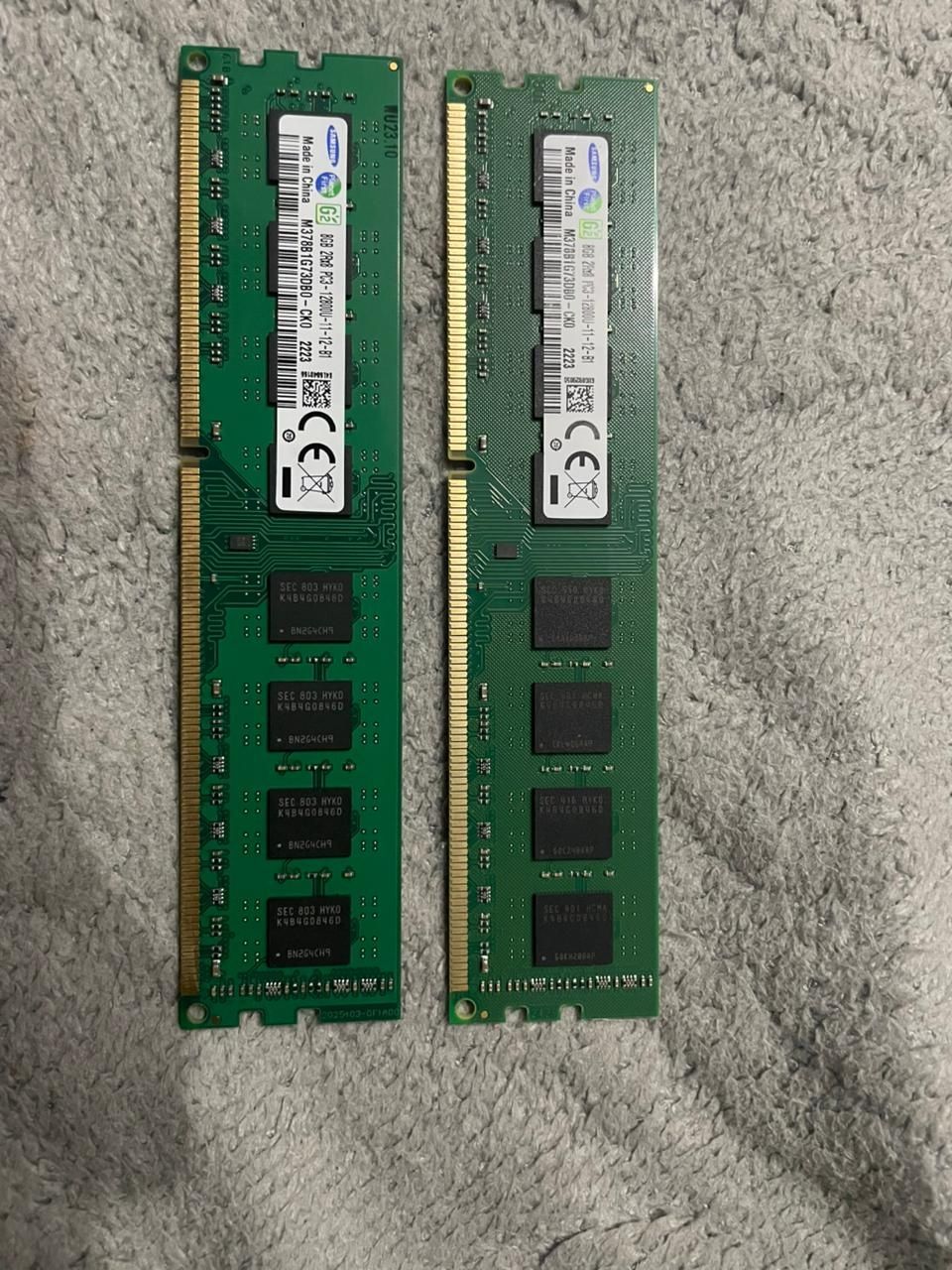 Продам озу ддр 3 8gb