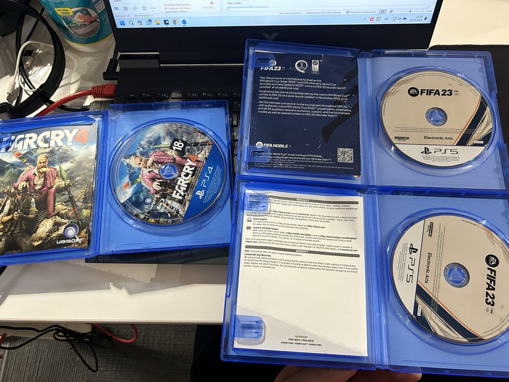 Продам диски с играми для playstation