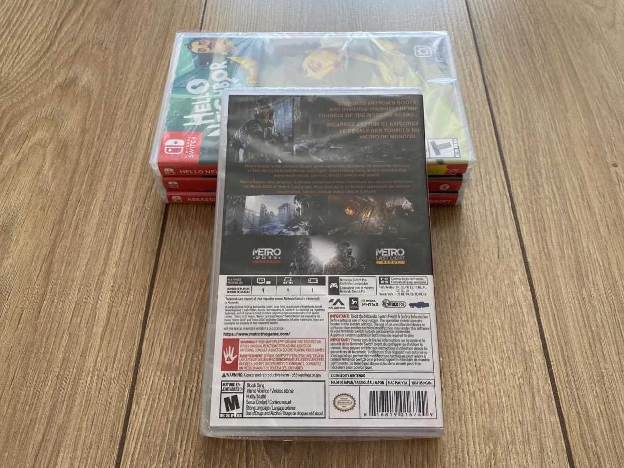 Новый Metro 2033 Redux Nintendo Switch/Метро 2033 Возвращение Нинтендо