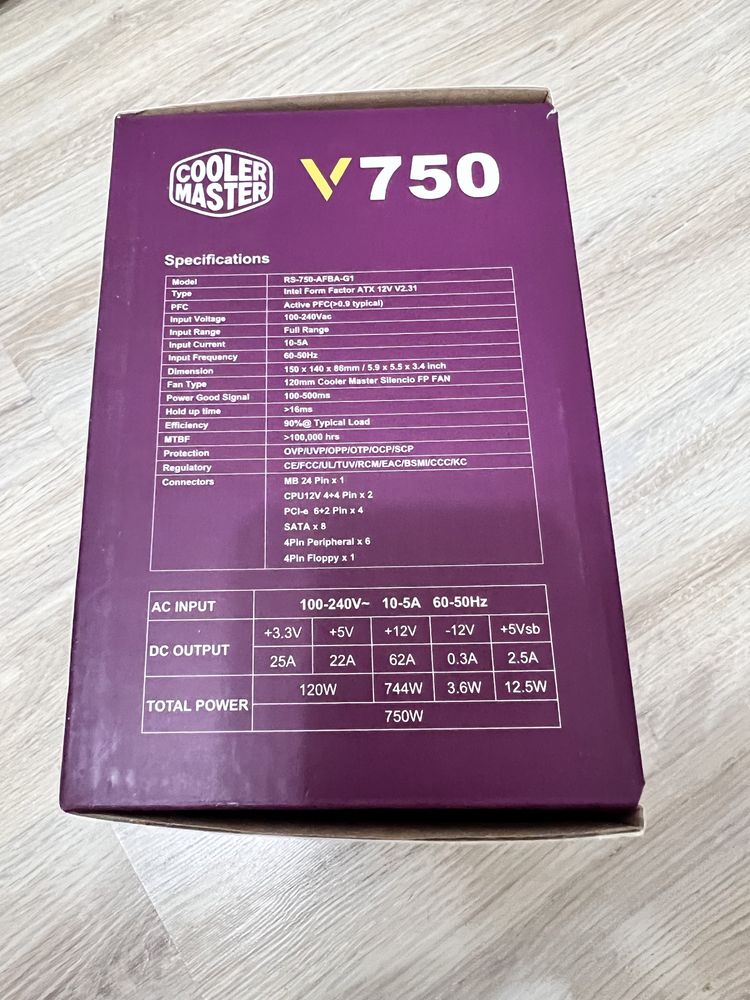 Блок питания на 750 Вт, голдовский