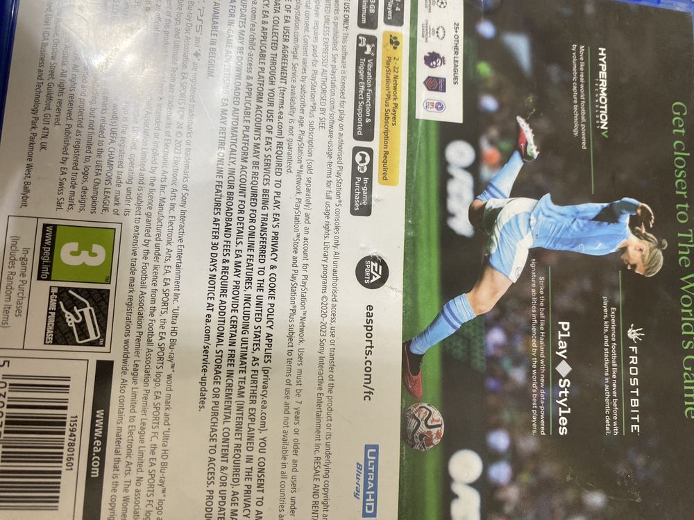 EA Sports FC24 PS5 Диск