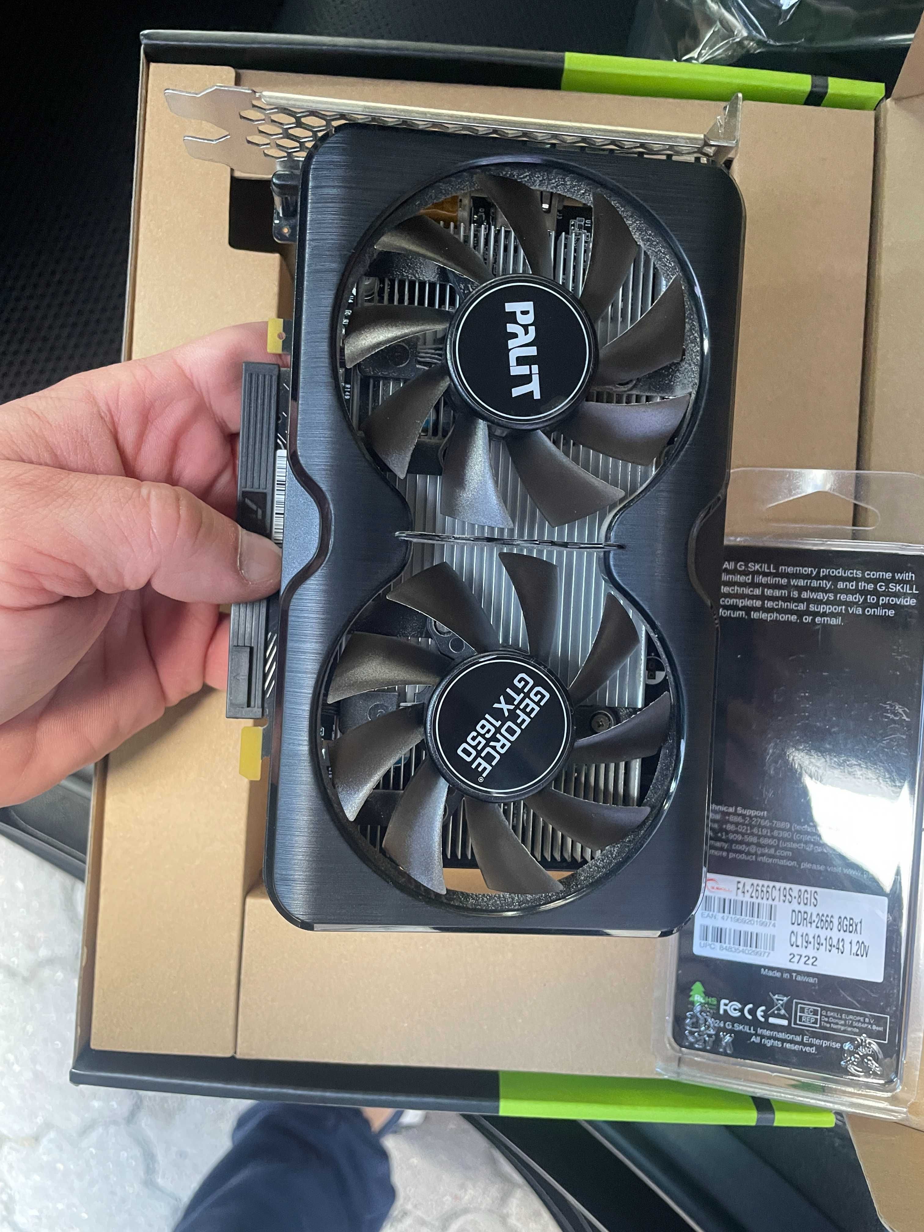Видеокарта GTX1650 4 GB