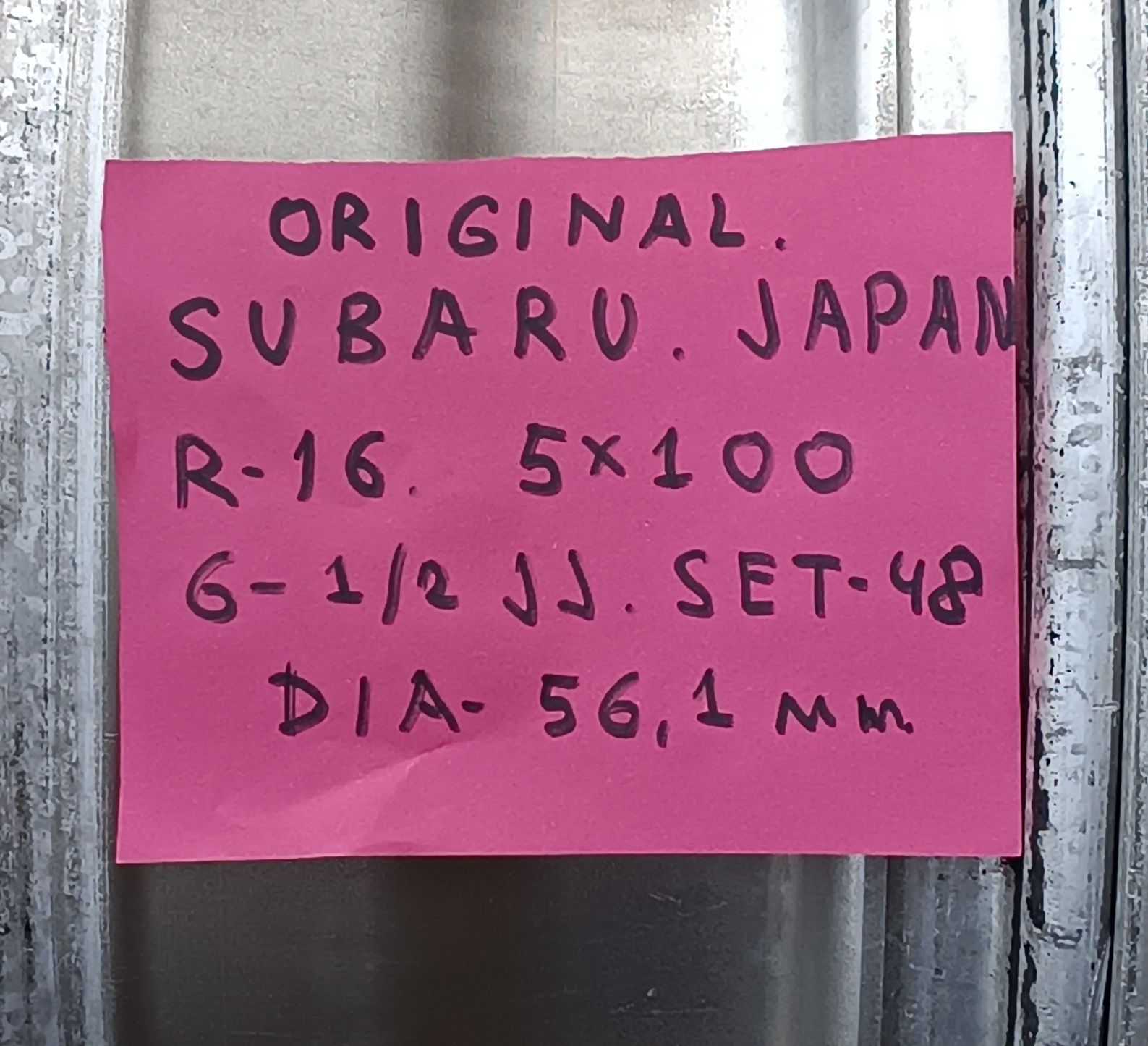 R-16. SUBARU  5/100 JAPAN оригинал