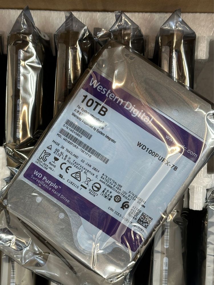 WD Жесткий диск 10тб новый не раскрытый