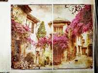 Кафель плитка 25x40 для ванны (давос) и кухни (палермо)
