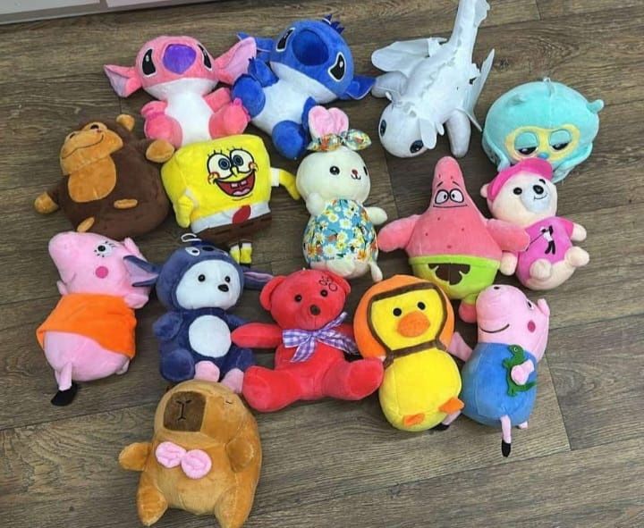 Мягкие игрушки оптом со склада Алматы