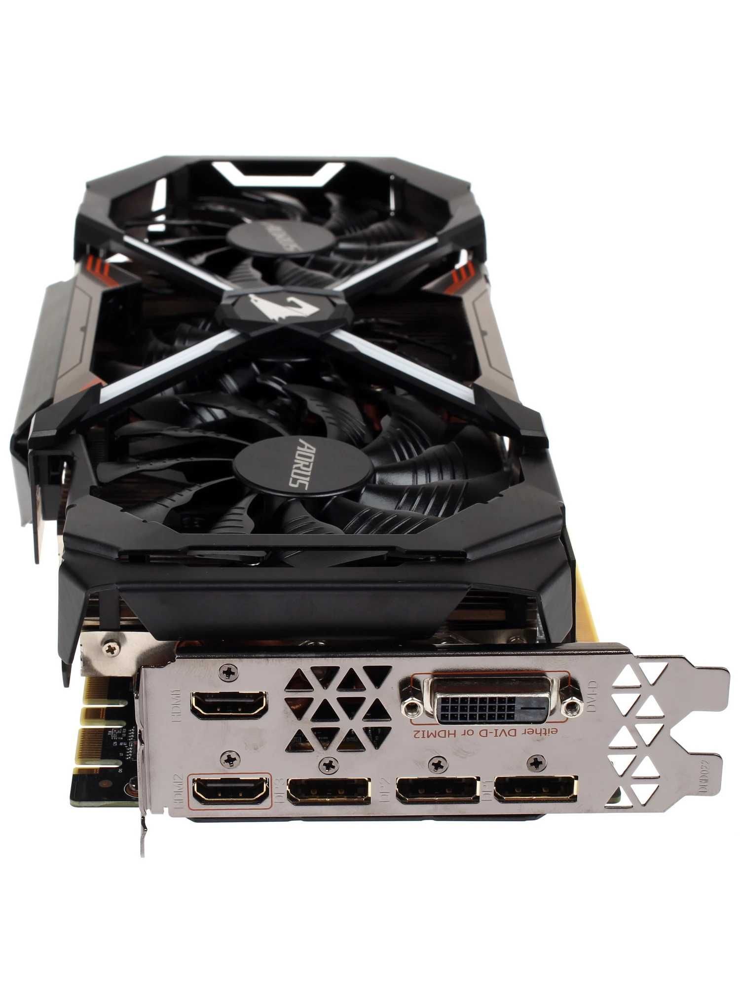 Видеокарта Gigabyte GeForce GTX 1080 Ti AORUS 11Gb бу оптом