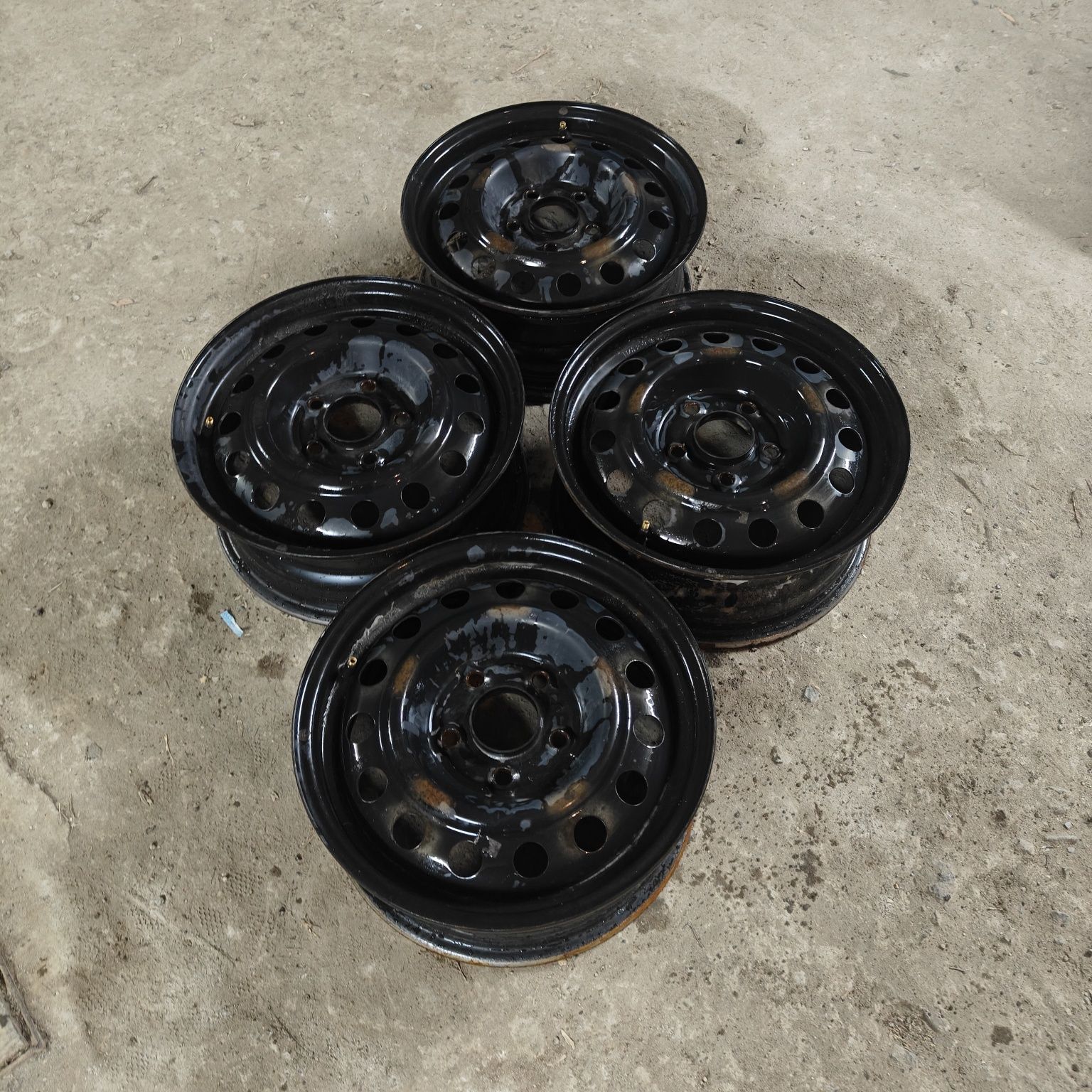 R15 PCD 5* 114,3 Комплект штампованных дисков