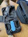 Дрон dji spark голубой