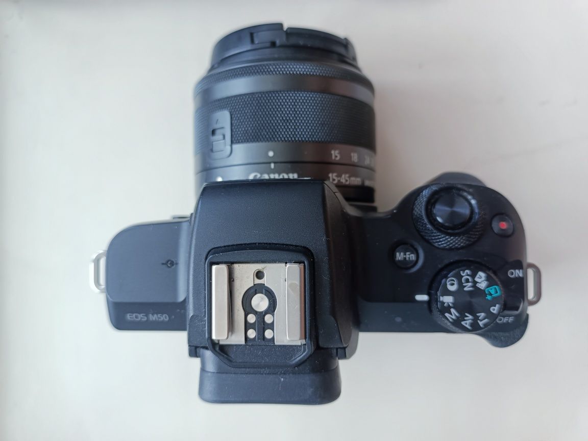 Продам canon m50 с полным комплектом! СРОЧНО ‼️ ТОРГ ‼️