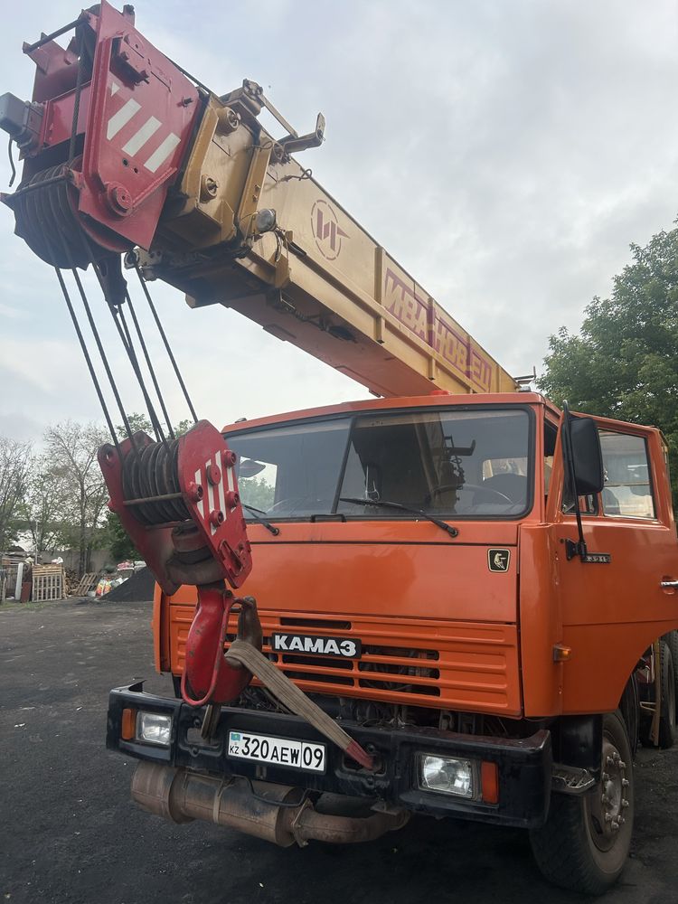 Автокран камаз ивановец 25 тонн