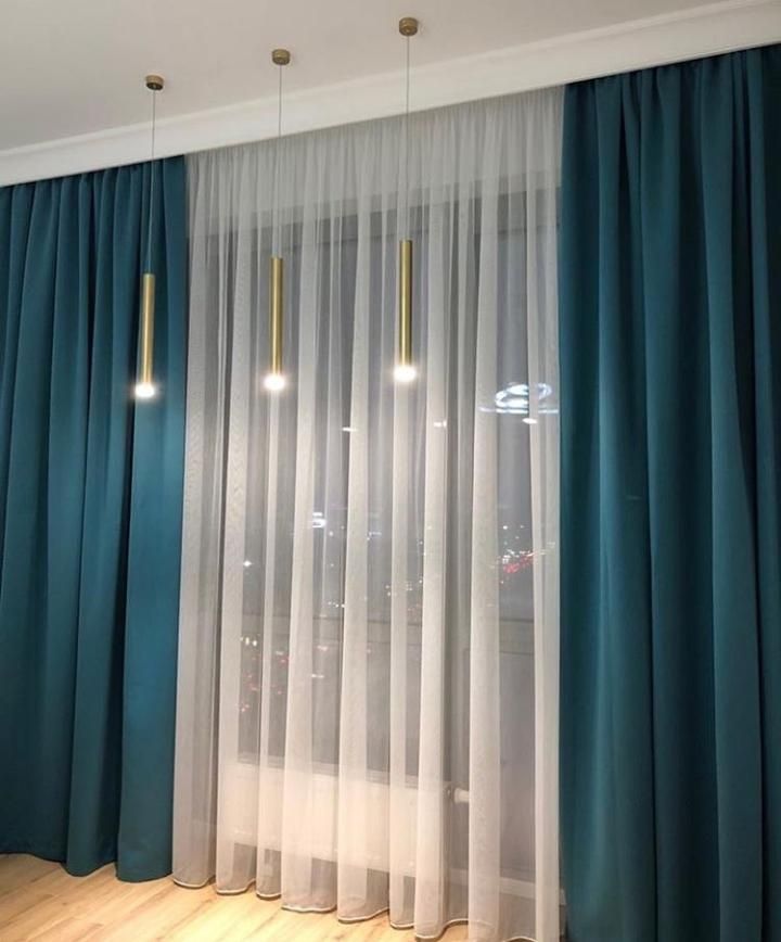 Шторы, тюли, покрывало