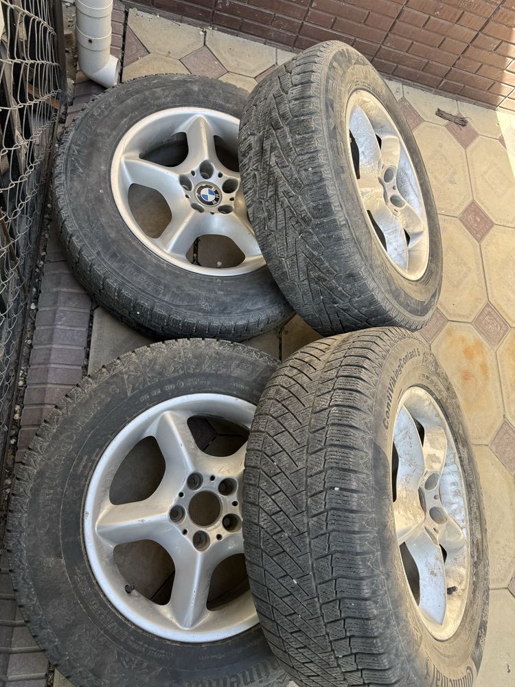 Диски BMW X5 с шинами зимние