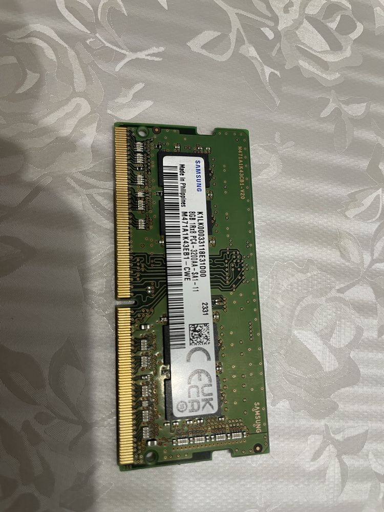 Озу so dimm ddr 4 8 gb 3200 мгц