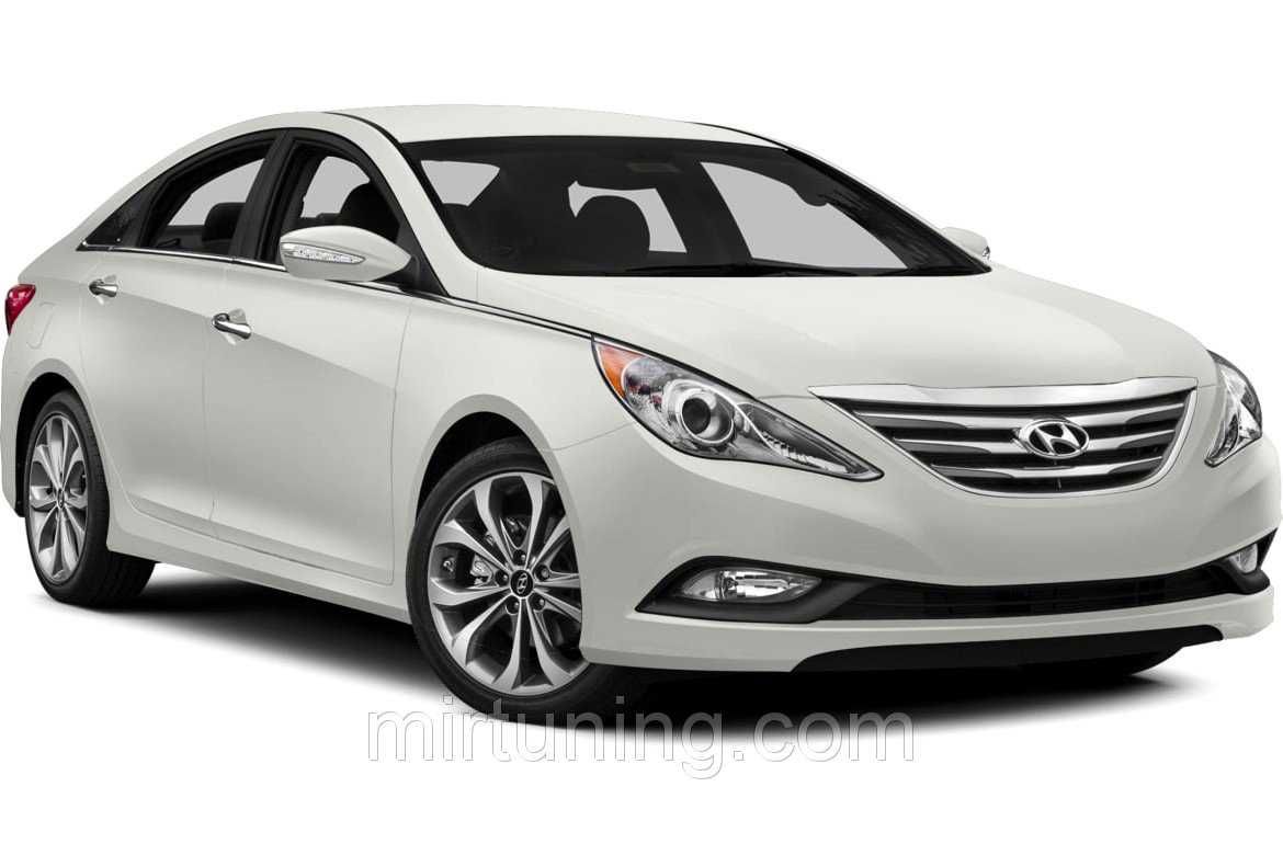 Молдинг капота на Hyundai Sonata 2011-/Хюндай Соната 2011-