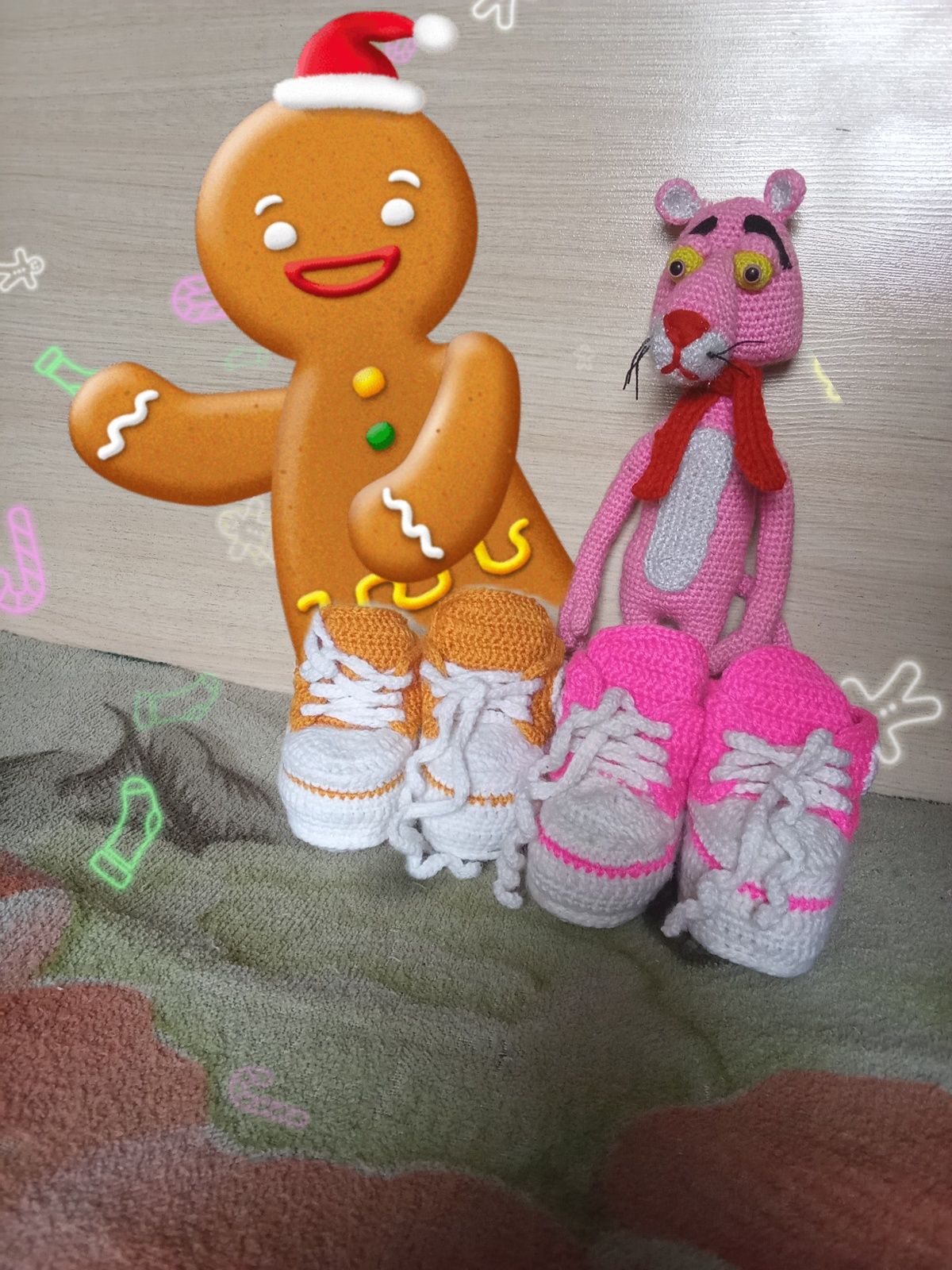 Продаю вязанные пинетки