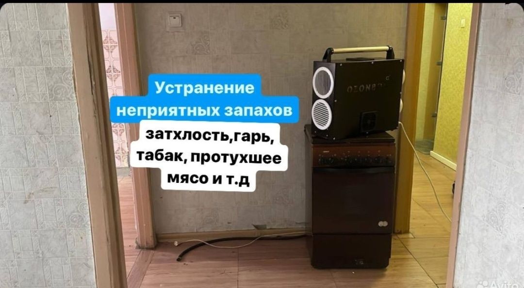Озонирование удаление плесени запахов и ртути