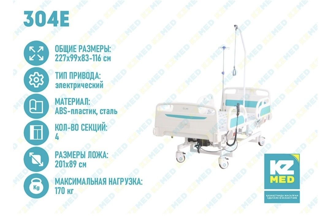 Кровать медицинская