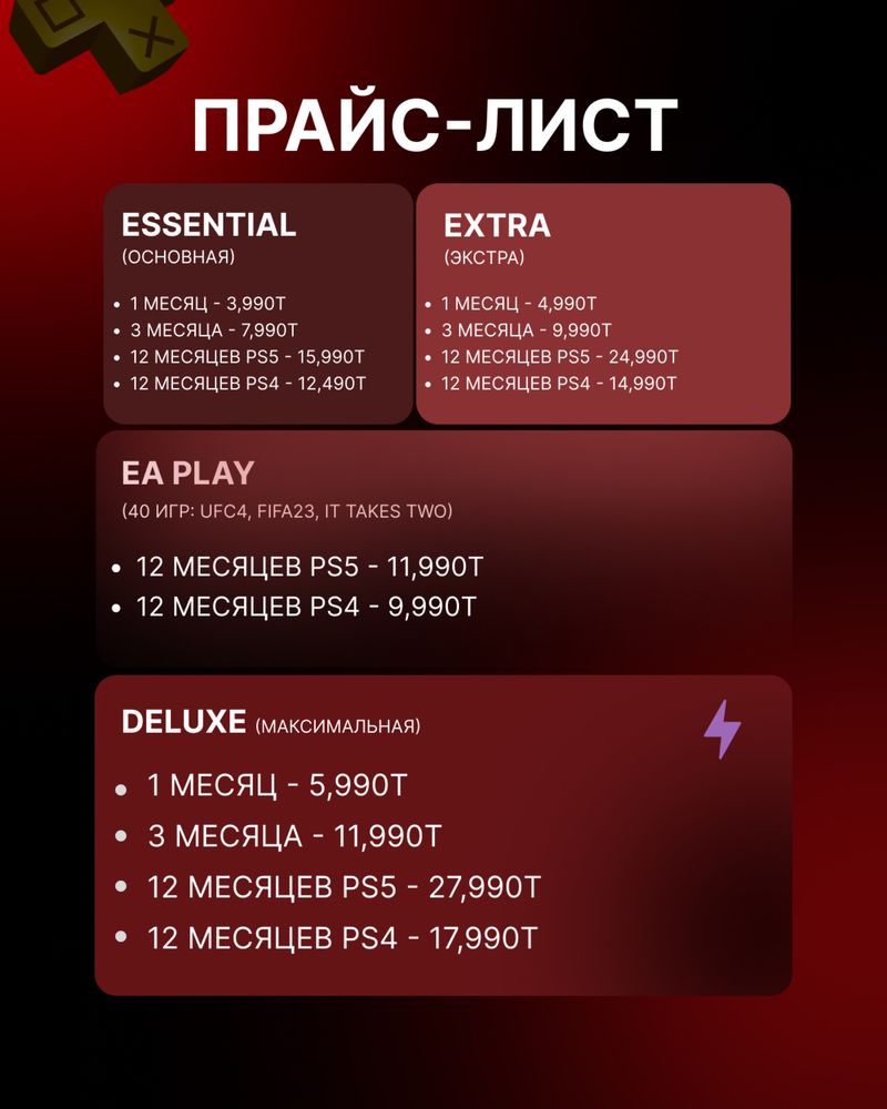 [400]игр ,подписка Ps plus Extra Украинский ,Турецкий , PlayStation4/5