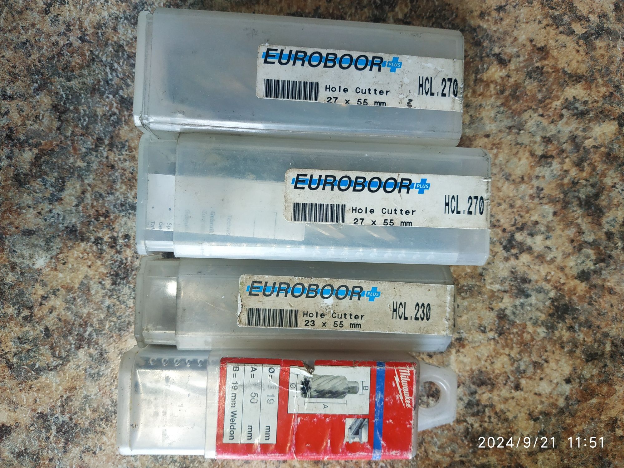 Продам корончатые фрезы , размеры на фото