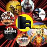 Продается приставка PS4 плюс игры
