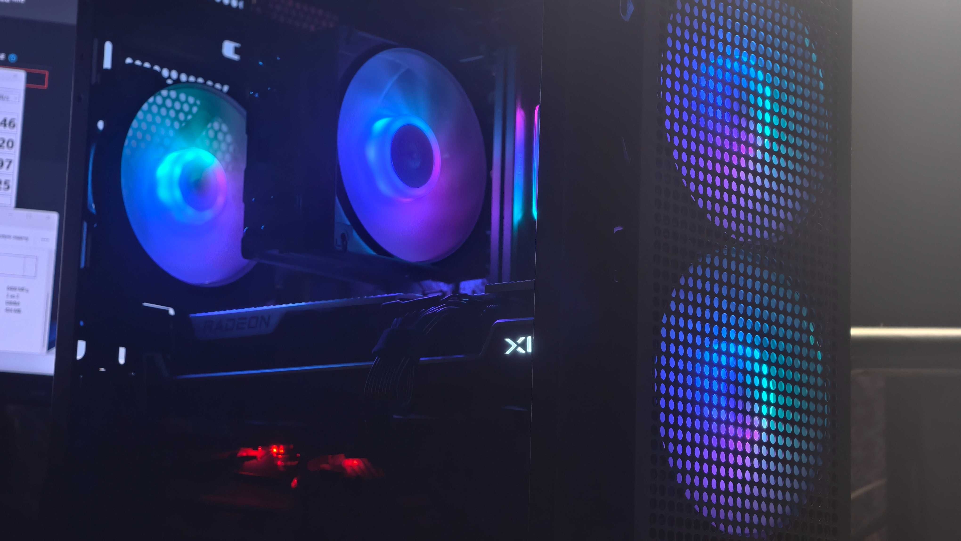 Мощный игровой компьютер RX 7800 XT, Ryzen 7500f, 32gb DDR5, 1TB SSD