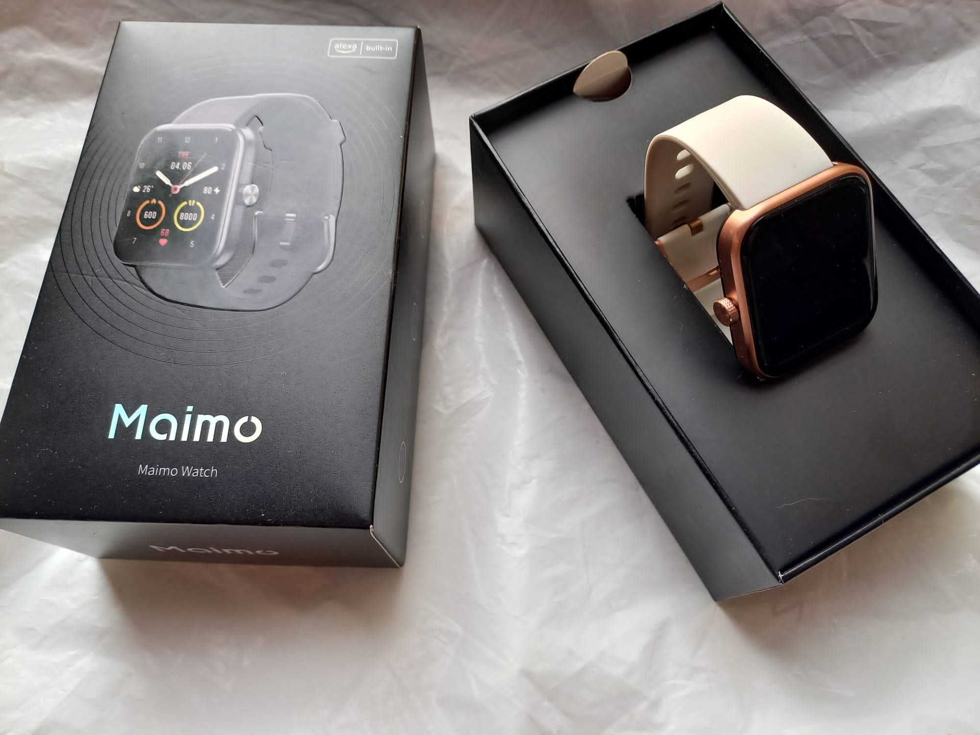 Смарт-часы 70mai Maimo Rose gold розовое золото-белый