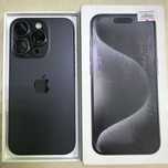 iPhone 15 Pro, Black Titanium, 128GB
