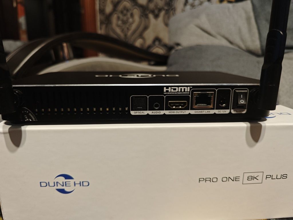 Топовый медиаплеер Dune HD Pro 8k plus