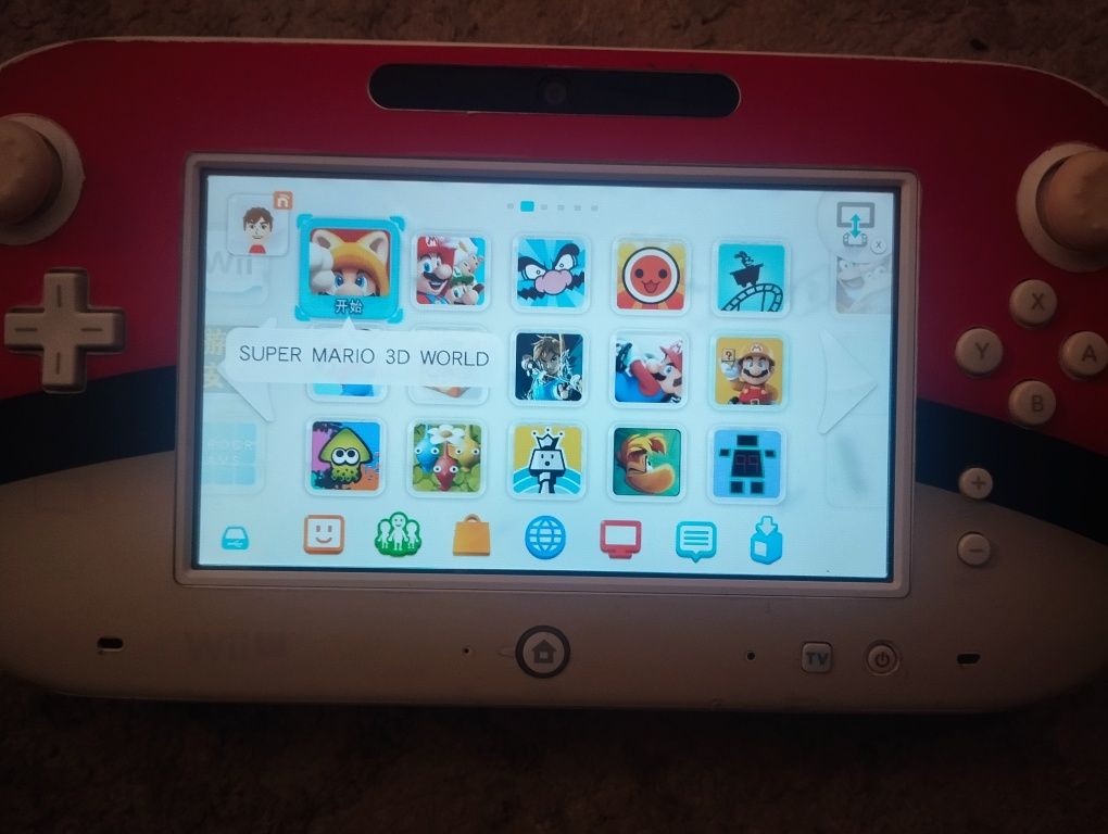 Прошитая Nintendo wii u