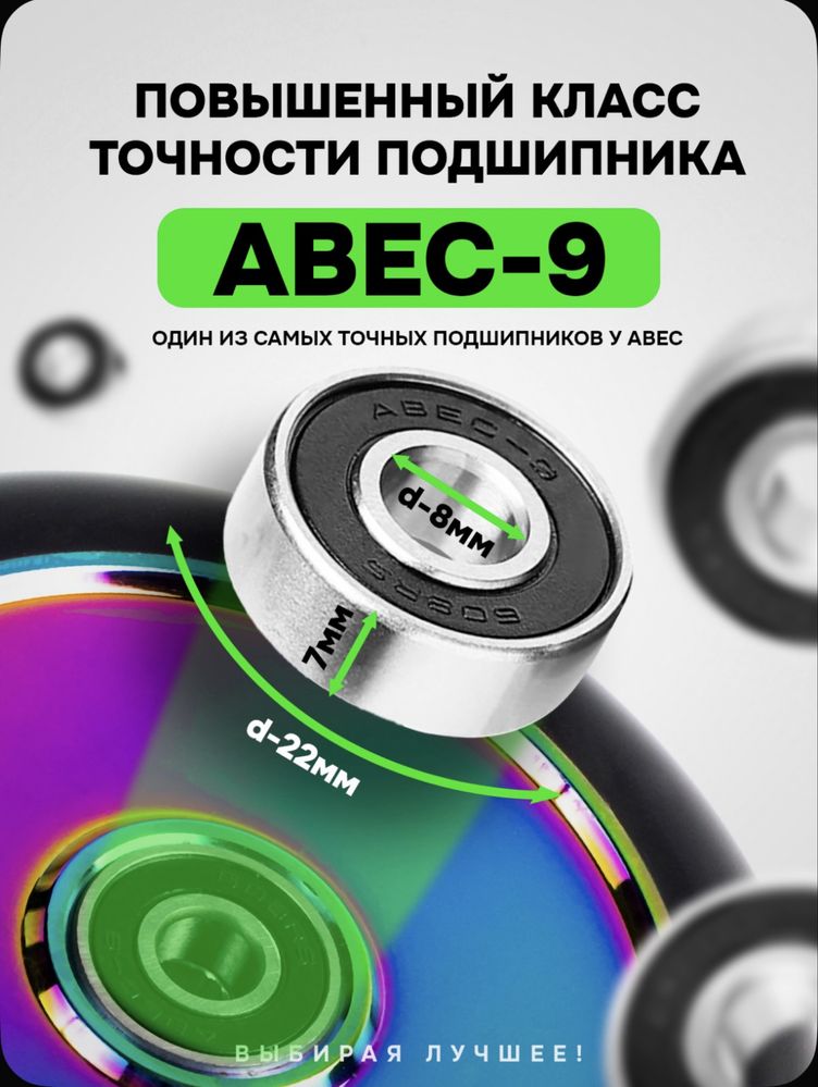 Продам 2 колеса для трюкового самоката