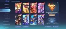 Аккаунт Mobile Legends: Bang Bang (520+ скинов)