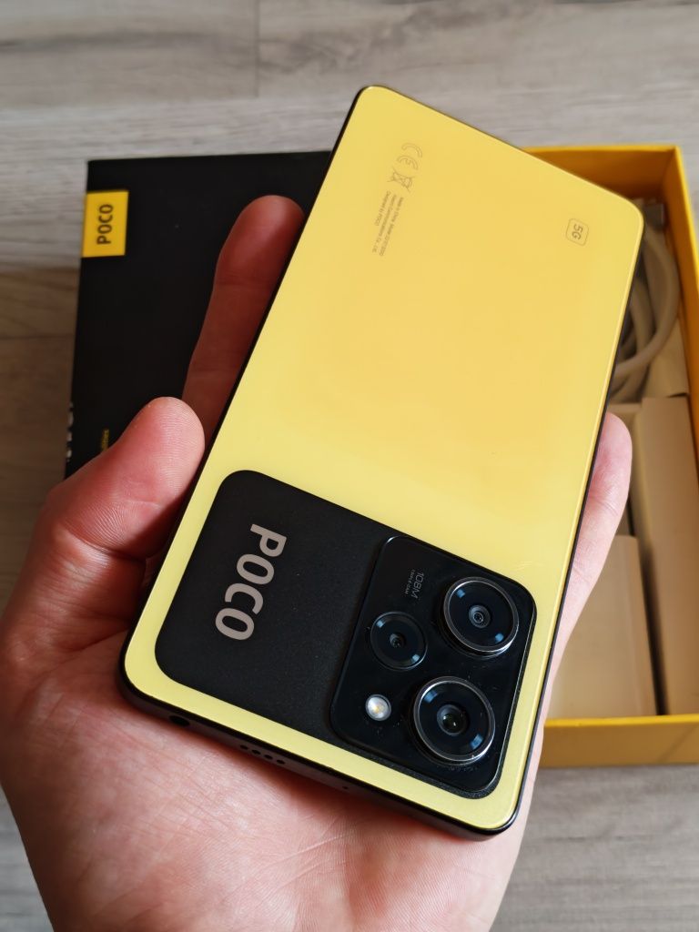 Poco X5 Pro 256 gb Ram 8+4 5G полный комплект