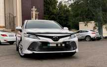 Дефлектор капота Toyota Camry 70/75 с 2018 по 2024
