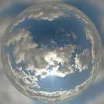 HDRI VFX Mirror ball 12” - 30 cm (зеркальный шар металл)