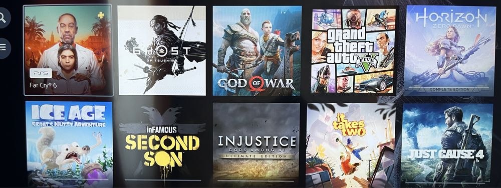 30-50 игр. PS 5 FIFA 25 UFC 5 PLAY STATION 5 аренда прокат sony