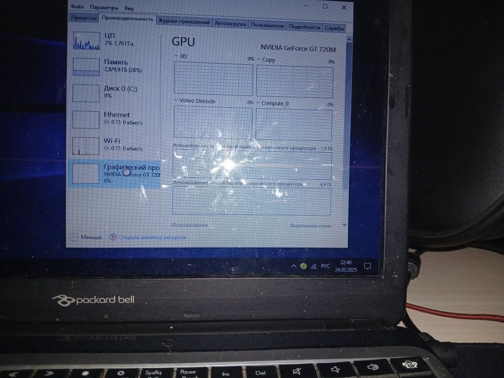 Ноутбук Packard Bell