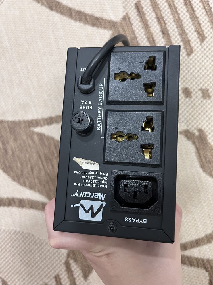 Продам бесперебойник Mercury Elite 600 Pro