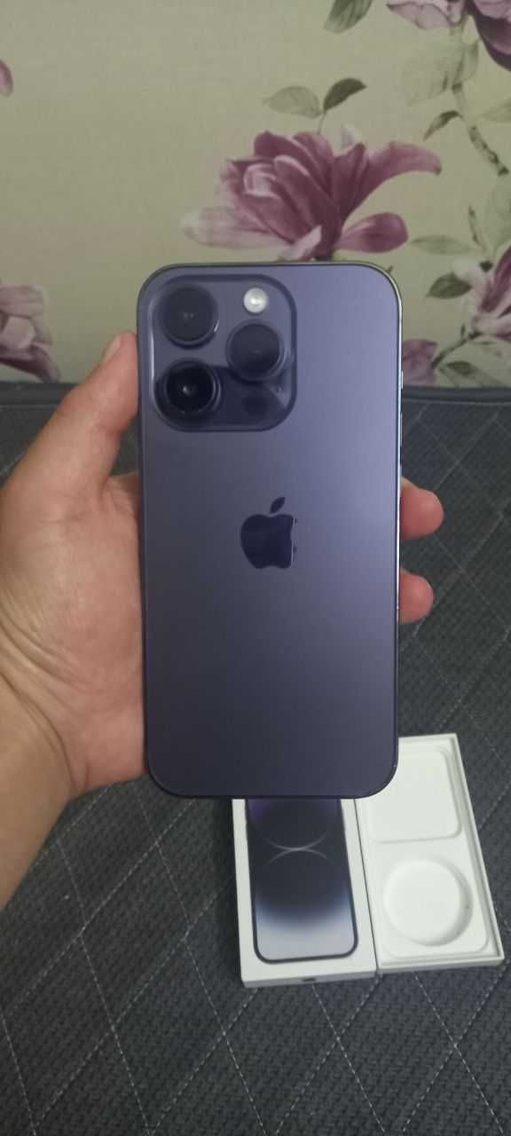 Айфон 14 Про 256 ГБ Iphone 14 Pro 256 GB  фиолетовый, оригинал Новый