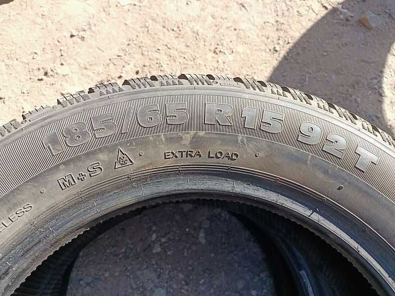Шины 185/65 R15 - "Kormoran Snow" (Чехия), всесезонные.