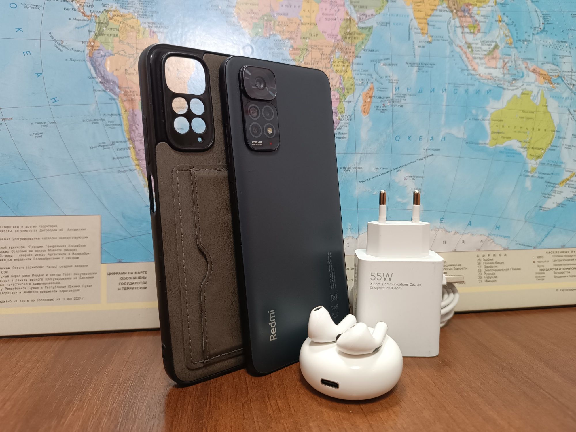 Redmi Note 11S, ДЁШЕВО + наушник беспроводной.