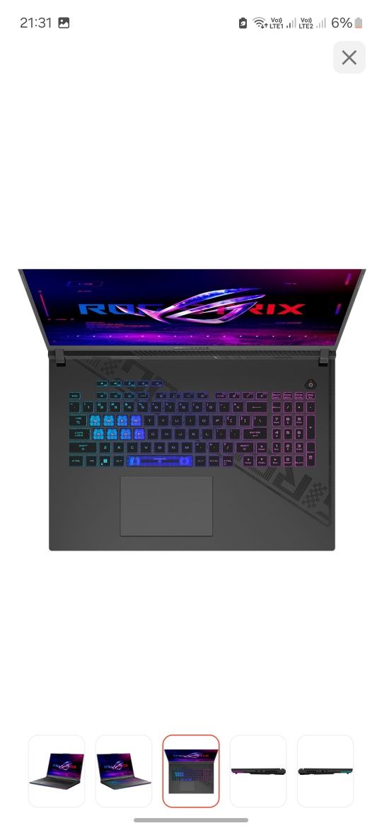 Asus Rog Strix G16
