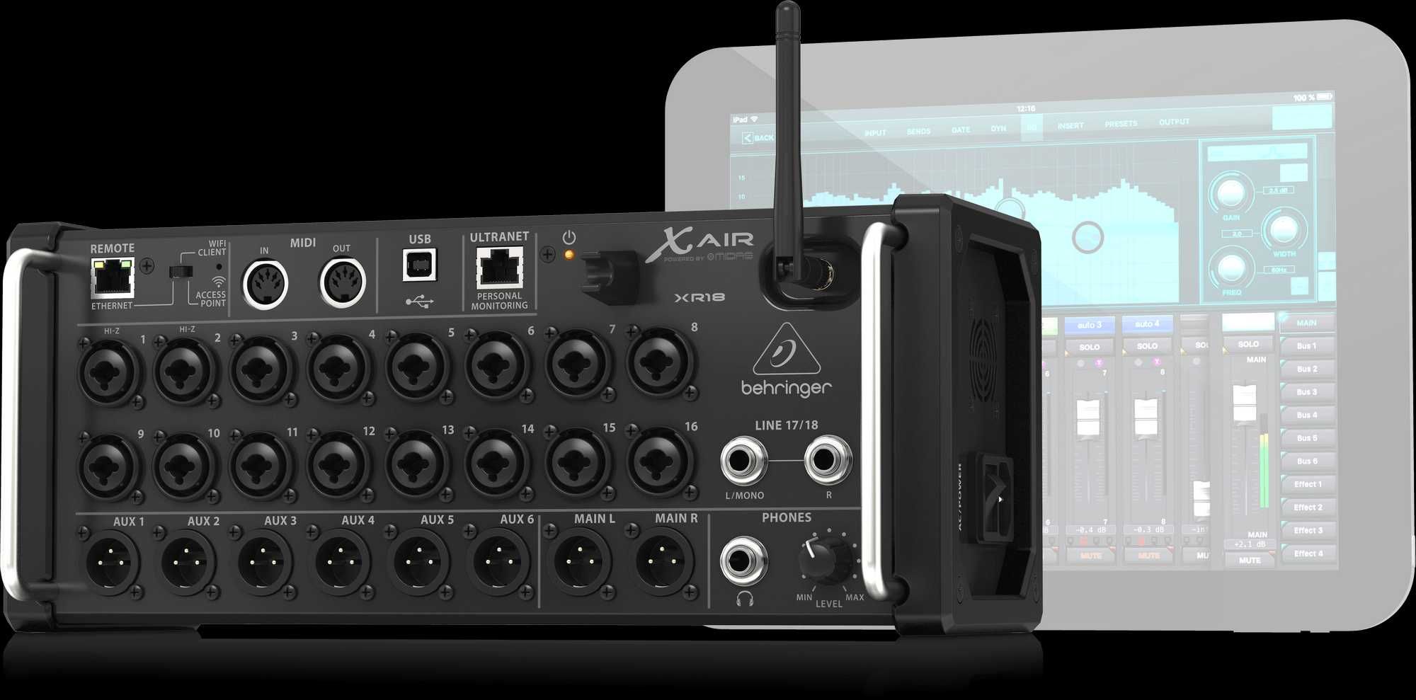 Behringer X-Air XR 18 цифровой микшер новый