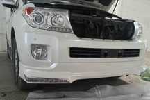 Бампер и правое крыло Land Cruiser рестайл 2012-15