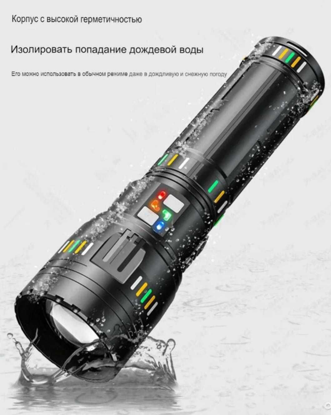 Подарок рыбаку и охотнику мощный фонарь