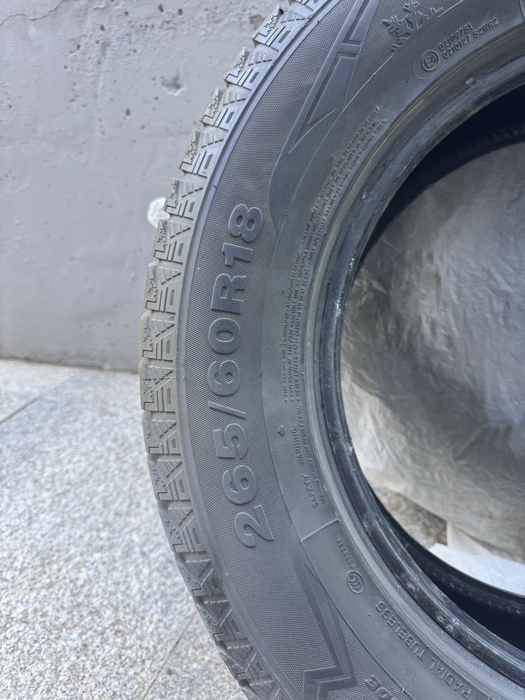 Продам шины всесезонная 265/60 r18